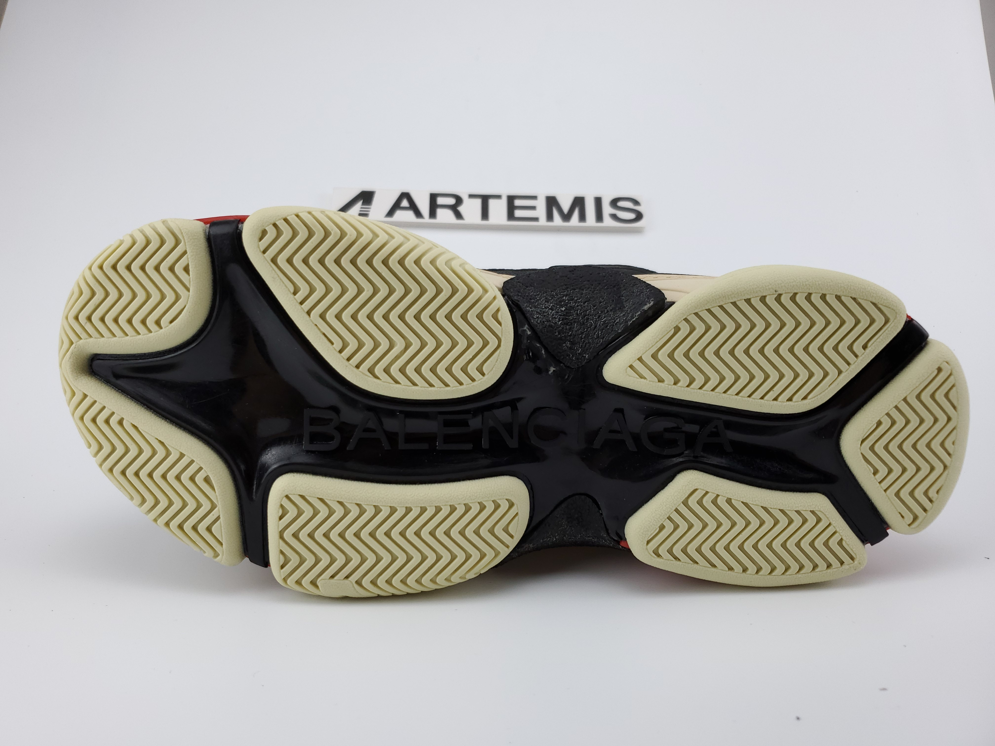 Balenciga Triple S Black White Red (2018 Reissue)