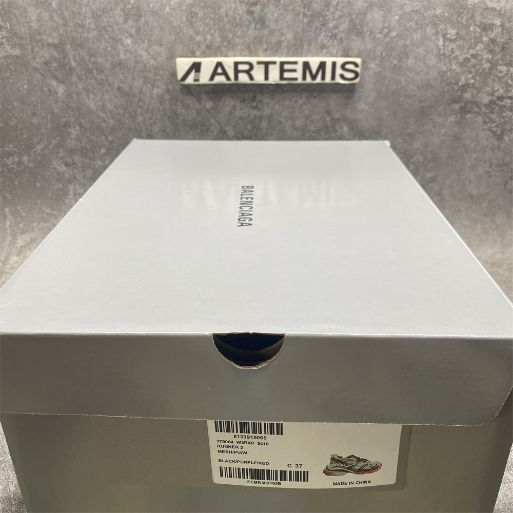 Balenciga Runner 2 Black Red