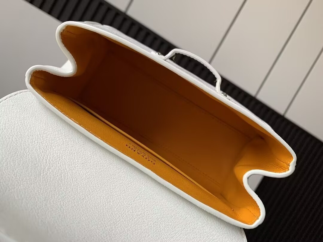 Go*ard white mini Go*ardine saigon souple 15x20x7cm