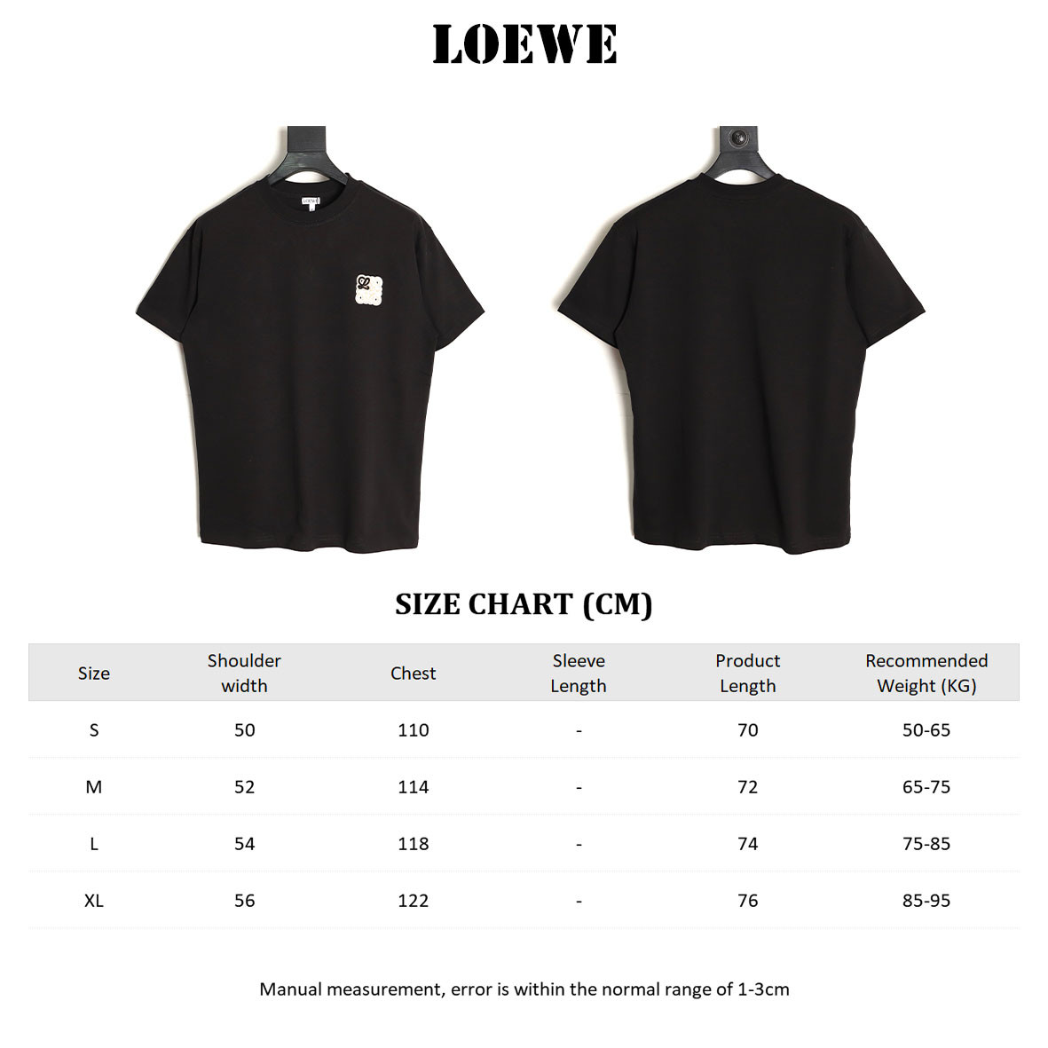 L0ew* 25ss short-sleeved t-shirt