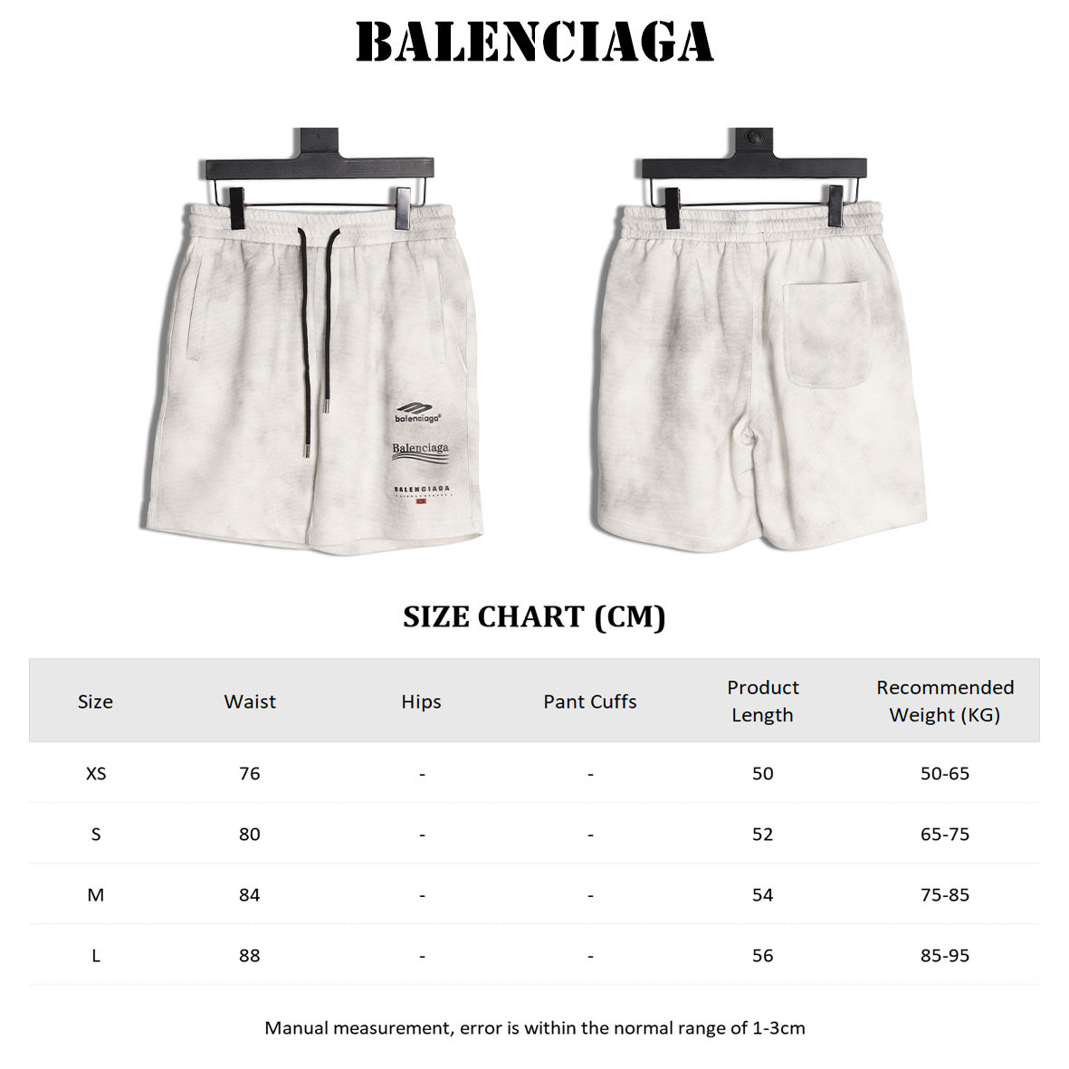 Ba*len*cia*ga shorts