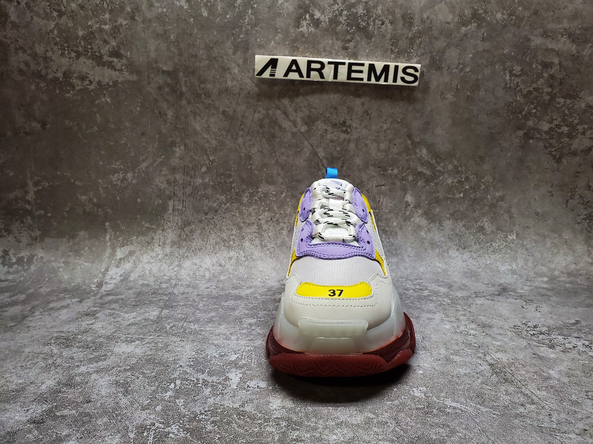 Balenciga Triple S Purple Red