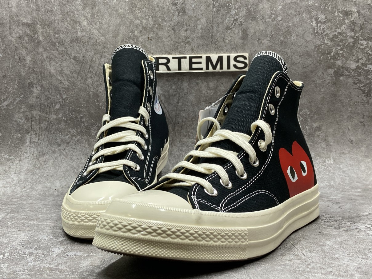 Converse Chuck Taylor All-Star 70s Hi Comme des Garcons PLAY Black