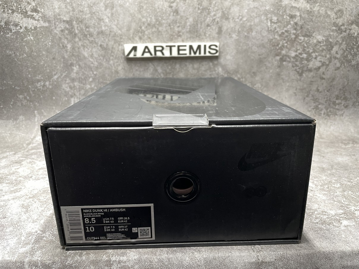 Nike Dunk High Ambush Black White