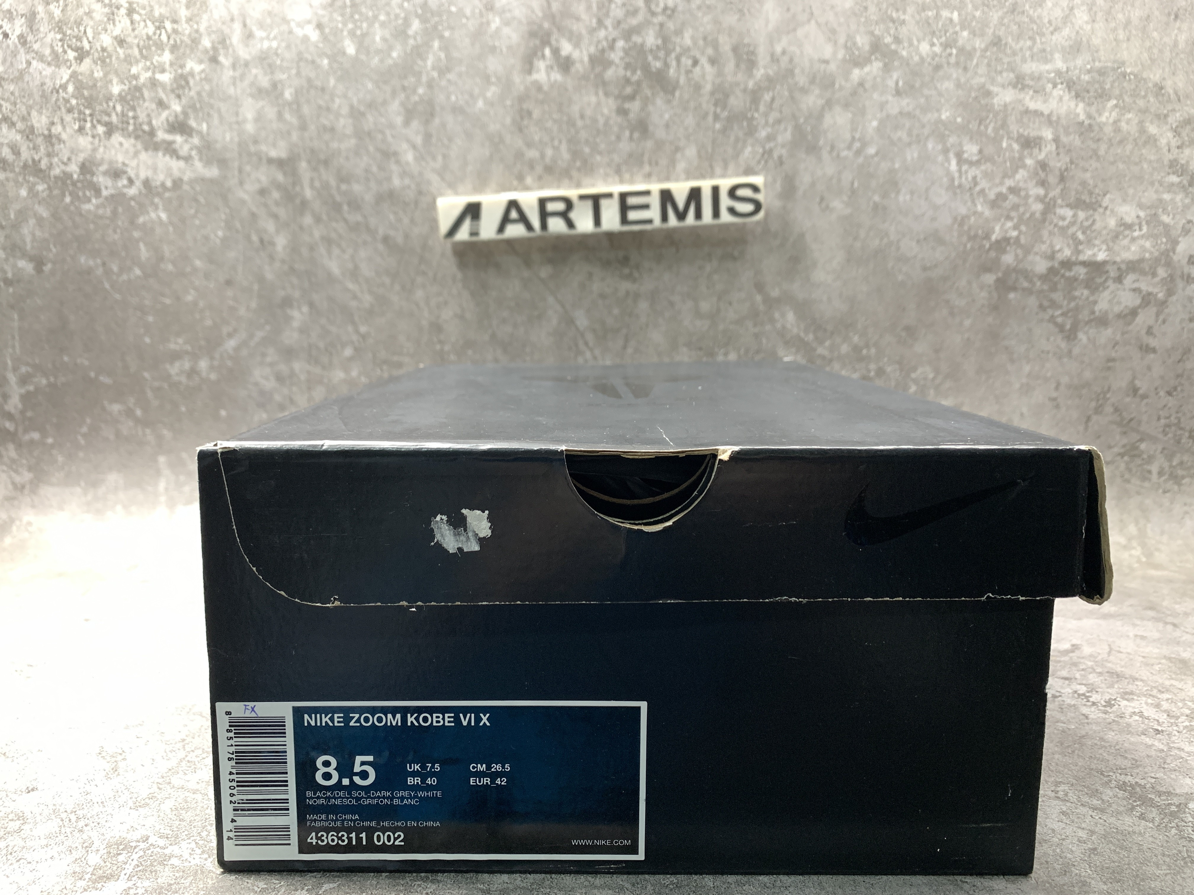 Nike Zoom Kobe 6 Black Del Sol