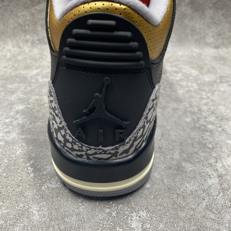 Air Jordan 3 Retro Black Gold