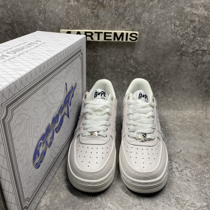 A Bathing Ape Bape Sta White