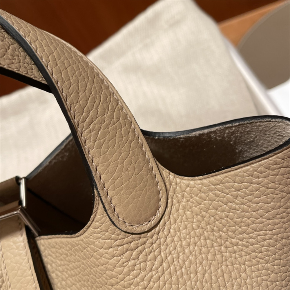 Hermès Picotin 18cm light brown without original box