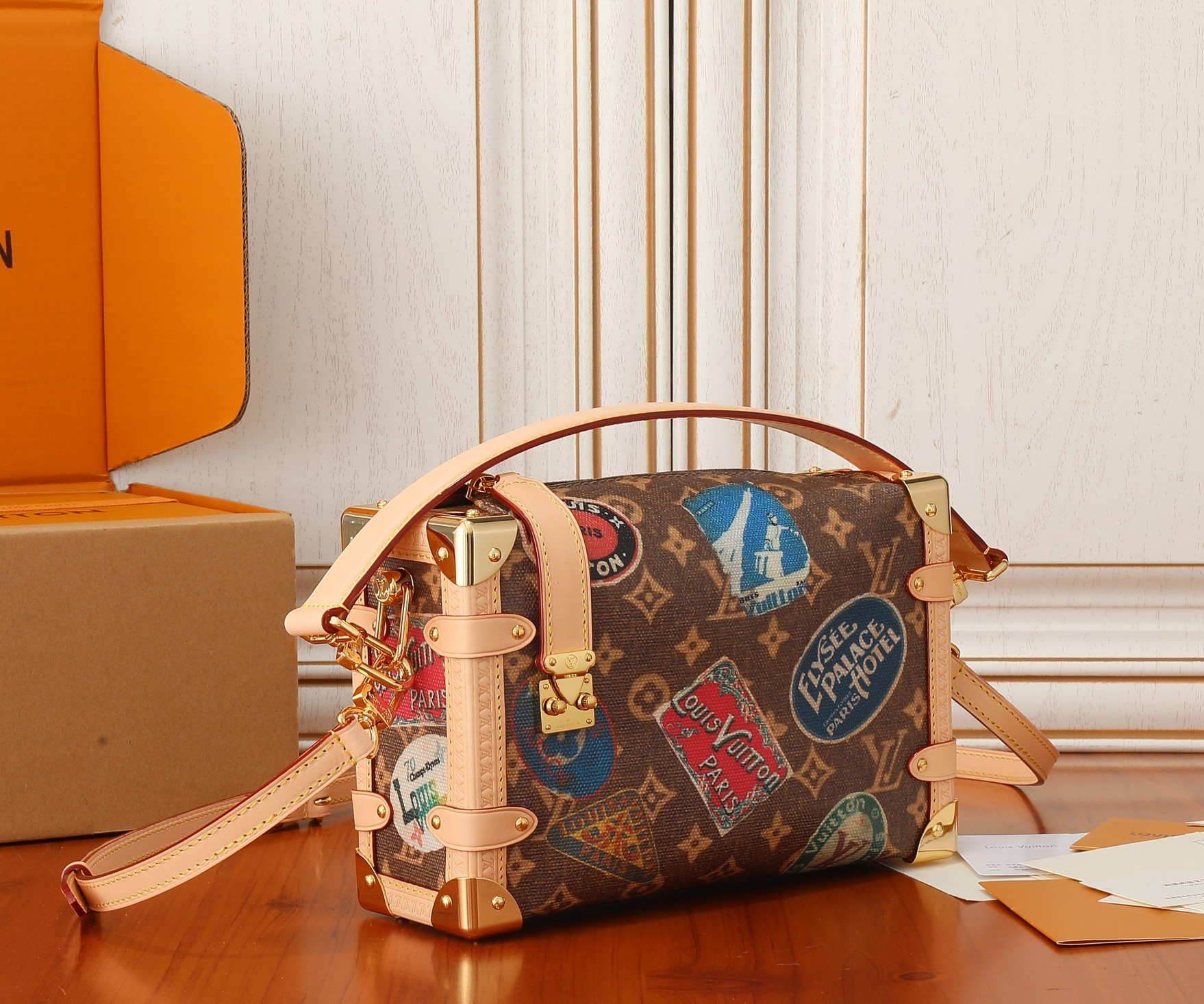 LV Side Trunk MM M47085 8.3 x 5.5 x 2.4 inches