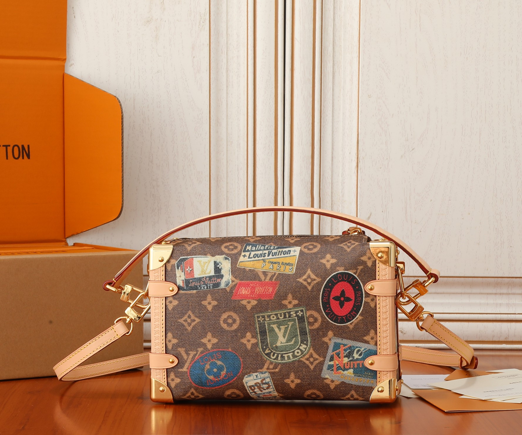 LV Side Trunk MM M47085 8.3 x 5.5 x 2.4 inches