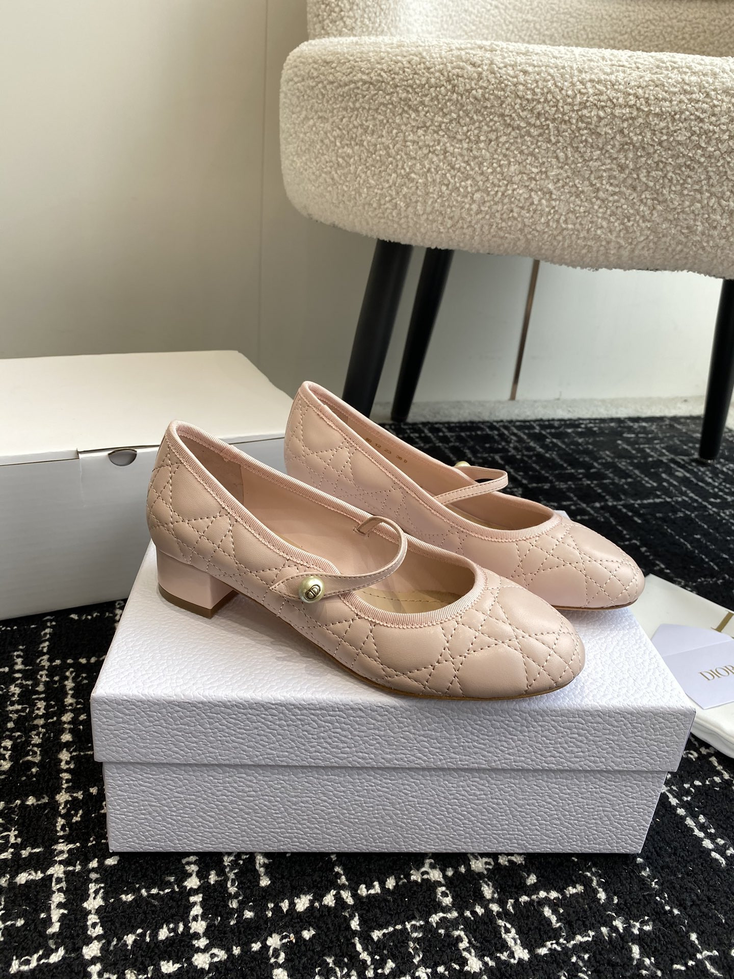 ua D*or ballet pump rose