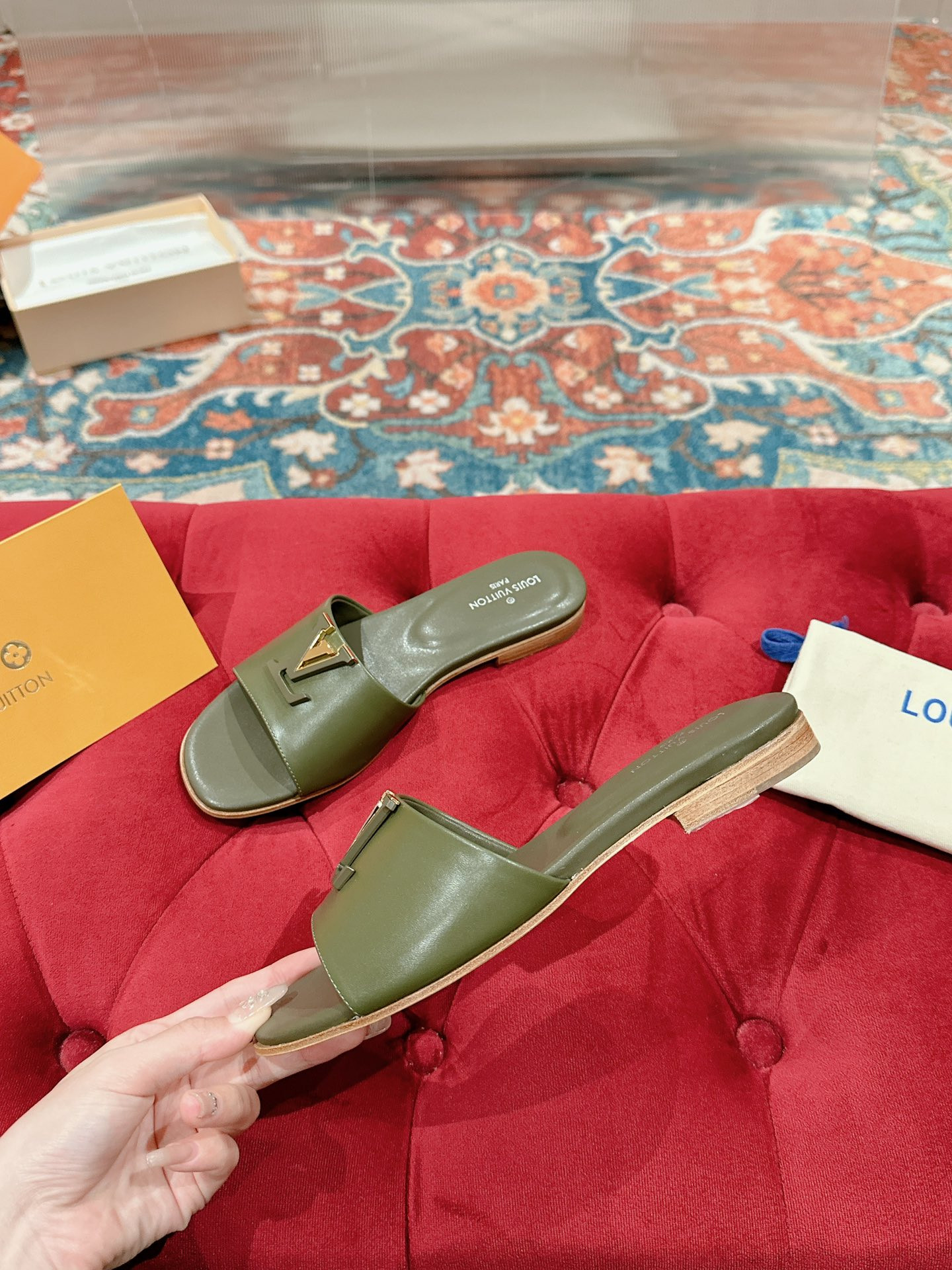 UA LV Capri Flat Mule