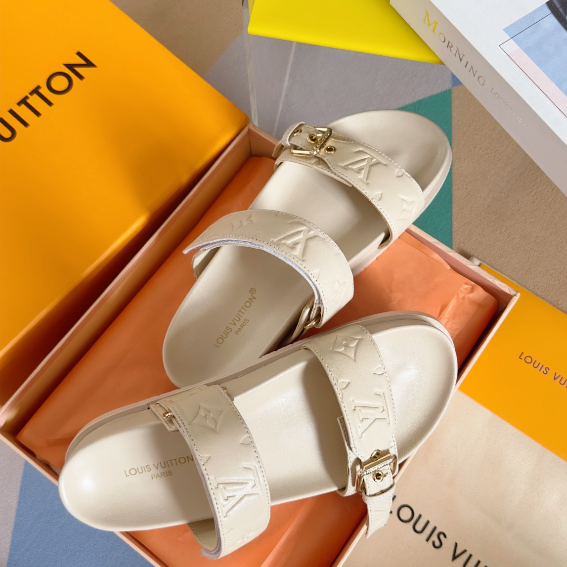 LV Bom Dia Flat Comfort Mule