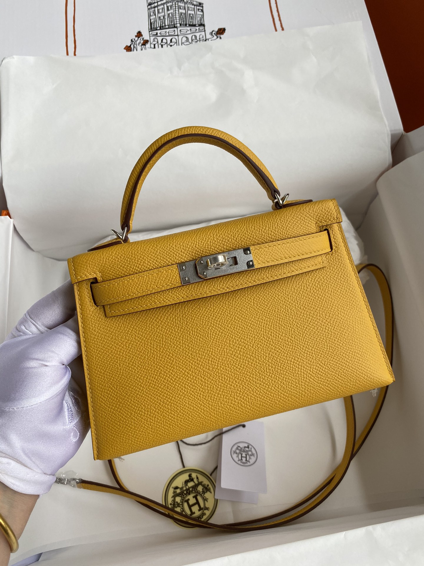 Hermès Mini Kelly 19 19×6×12CM