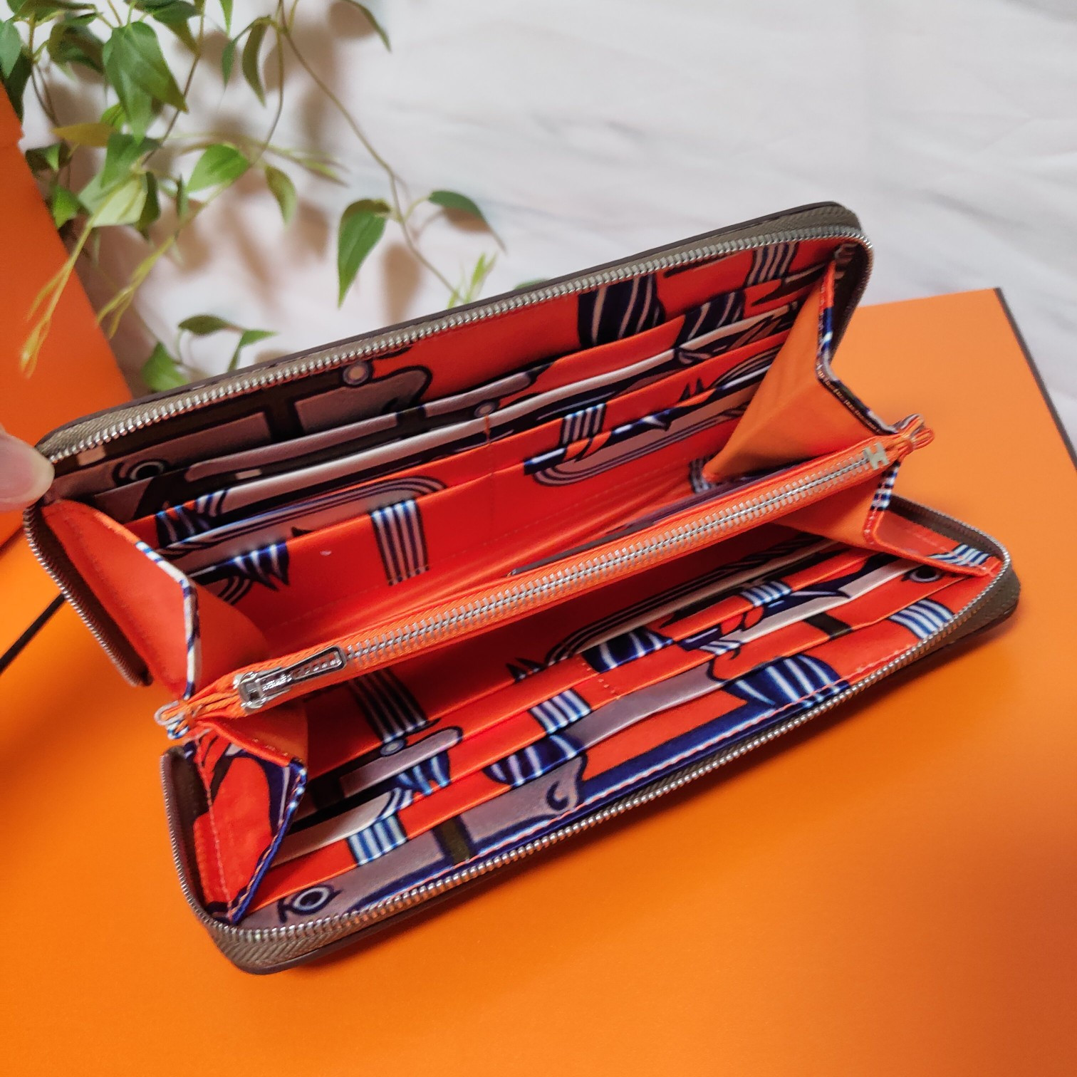 Hermès Long Wallet 20x11cm