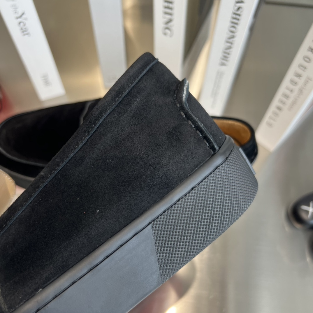 ua Ch**an louboutin thick-soled loafers