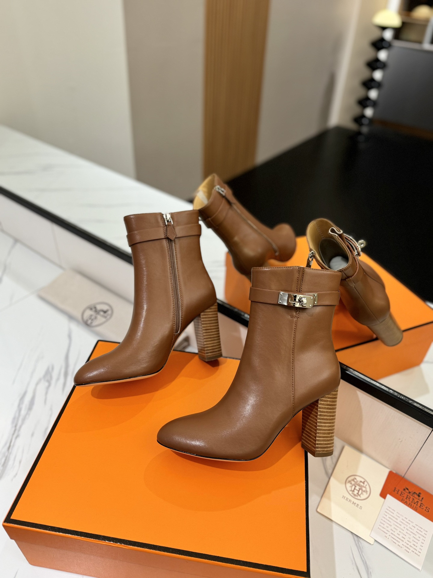 UA Hermès Kelly Jumping Boots