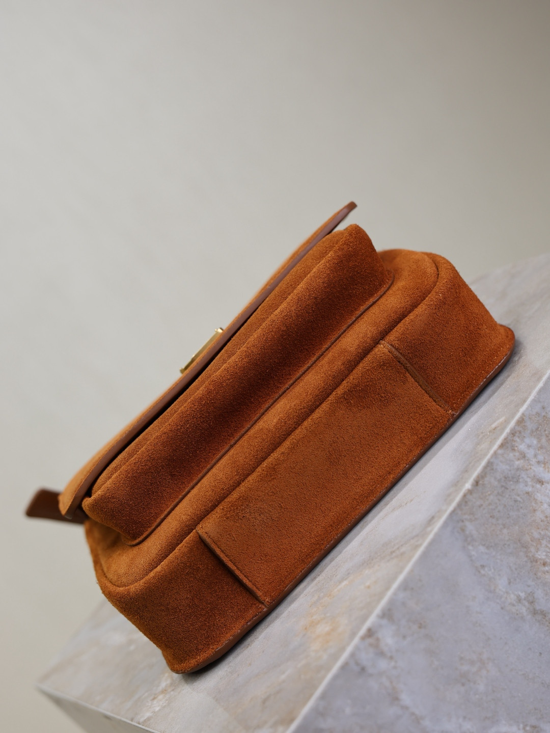 Y*L niki satchel in suede 21.5x16x9cm